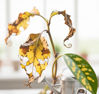 зимний листопад у комнатных растений